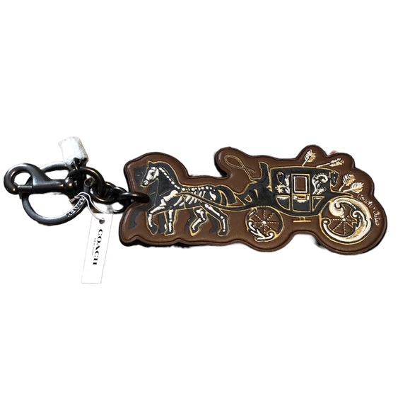 ๐ Coach x Chelsea Champlain Horse and Carriage Key Fob - Picture 1 of 14